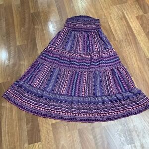 NWT Gorgeous Strapless Maxi Dress 1X/2x